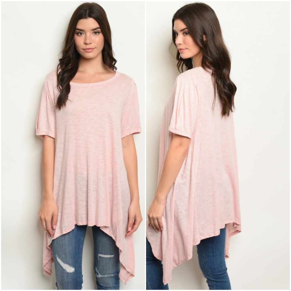 Pink Tunic tee top